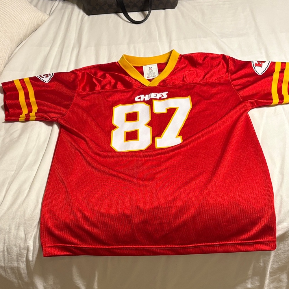 Youth Travis Kelce Jersey with Number 87